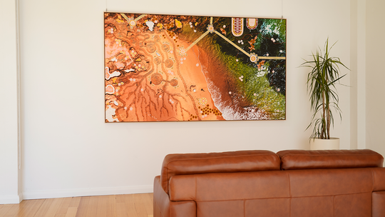 Salty One X Nardurna Art "Country and Connection" **Original Artwork**