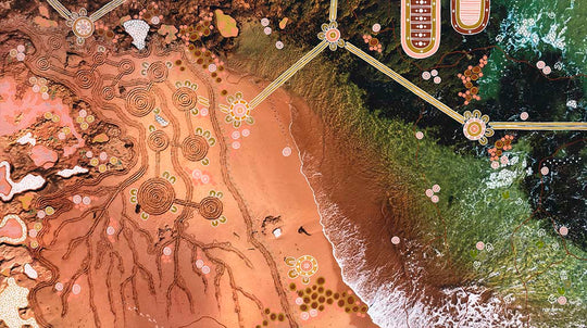 Salty One X Nardurna Art "Country and Connection" **Original Artwork**