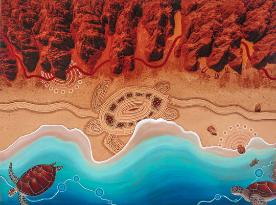 **Original Artwork ** Salty One X R & R Treacy ‘A Mothers Calling’ Collaboration