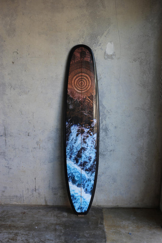 'Saltwater Cleansing' - Aurora Classic Nose Rider - Salty One x Aurora Surfboards