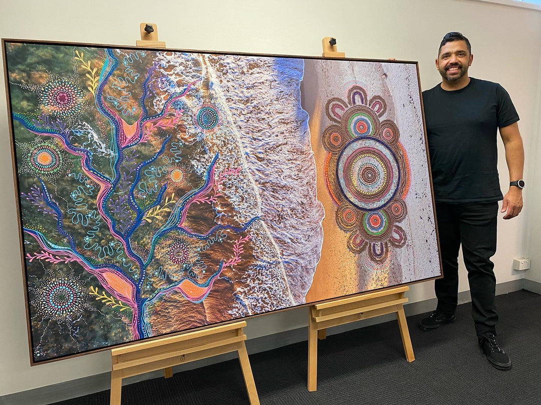 **Original Artwork ** Salty One X Bobbi Lockyer ‘Reinvigorate’ #1 Collaboration