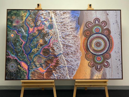 **Original Artwork ** Salty One X Bobbi Lockyer ‘Reinvigorate’ #1 Collaboration