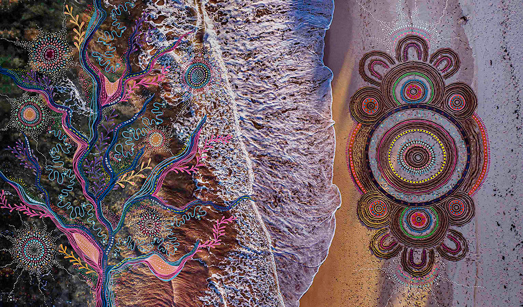 **Original Artwork ** Salty One X Bobbi Lockyer ‘Reinvigorate’ #1 Collaboration