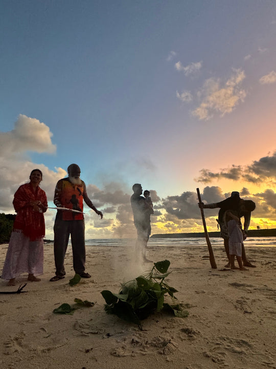 Salty One X Bundjalung Dreaming "Two Worlds, One Journey" **Original Artwork**