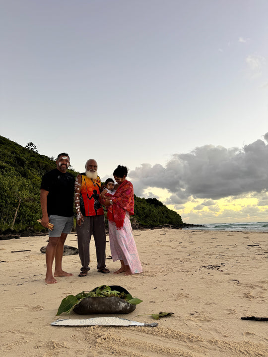 Salty One X Bundjalung Dreaming "Two Worlds, One Journey" **Original Artwork**