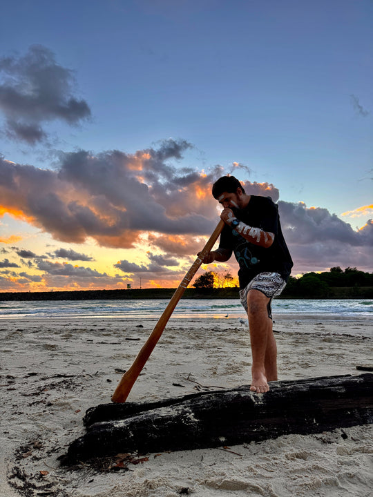 Salty One X Bundjalung Dreaming "Two Worlds, One Journey" **Original Artwork**